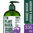 Original Source I'm Plant Based Lavender and Rosemary Hand Wash 335ml