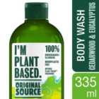 Original Source I'm Plant Based Cedarwood and Eucalyptus Shower Gel 335ml