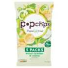 popchips Sour Cream & Onion Multipack Crisps 5 per pack