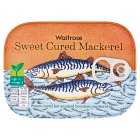 Waitrose Sweet Cured Mackerel, drained 70g