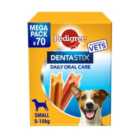 Pedigree DentaStix Daily Dental Chews Small Dog 70 per pack