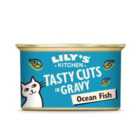 Lily's Kitchen Tasty Cuts in Gravy - Ocean Fish Wet Food for Cats 85g