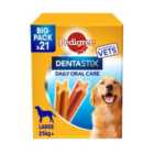 Pedigree DentaStix Daily Dental Chews Large Dog 21 per pack