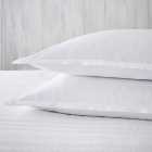 Dorma Purity Staunton White Oxford Pillowcase Pair