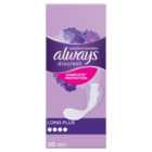 Always Discreet Incontinence Liners Plus 20 per pack