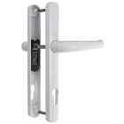 Yale Superior Long Backplate Door Handle - White
