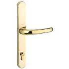 Yale Universal Replacement Door Handle - Polished Gold