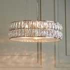 Vogue Crystal Armoury Integrated LED Hoop Ceiling Light