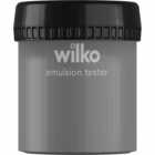 Wilko Pure Grey Emulsion Paint Tester Pot 75ml