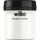 Wilko Chalk White Emulsion Paint Tester Pot 75ml