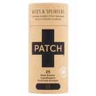 PATCH PATCH Bamboo Sensitive Plasters Activated Charcoal 25 per pack