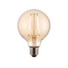 Vogue 2W ES LED Amber Filament Large Globe Bulb