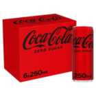 Coca-Cola Zero Sugar 6 x 250ml