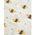M&S Pure Cotton Bee Towels, 2 Pack, Ochre 2 per pack
