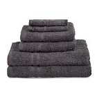 Allure Hotel Essentials 6 Piece Towel Bale - Charcoal