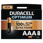 Duracell Optimum AAA 8 Pack, each