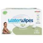 WaterWipes Baby Wipes Sensitive Weaning Plastic Free Wipes 720 Wipes 12 x 60 per pack