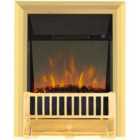 Focal Point Fires 2kW Farlam LED Reflection Inset Electric Fire - Brass
