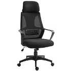 Solstice Hooba Mesh Office Chair - Black