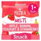 Piccolo Apple, Banana, Yoghurt & Strawberry Organic Melts, 12 mths+ 8g