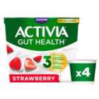 Activia Strawberry Yogurt 4 x 115g