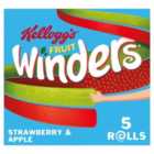 Kelloggs Fruit Winders Rolls Strawberry & Apple 5 Pack 85g