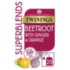 Twinings Superblends Beetroot with Ginger and Orange 20 per pack