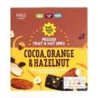 M&S Cocoa, Orange & Hazelnut Bars 4 x 35g
