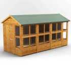 Power Apex 14' x 6' Potting Shed