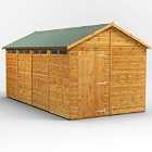 Power Apex 16' x 8' Security Shed