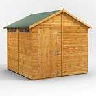 Power Apex 8' x 8' Security Shed