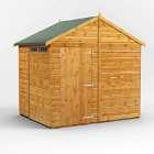 Power Apex 6' x 8' Security Shed