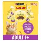 Go-Cat Chicken and Duck Dry Cat Food 320g