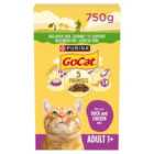 Go-Cat Chicken and Duck Dry Cat Food 750g