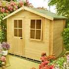 Shire Avesbury Log Cabin - 9ft x 9ft