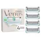 Gillette Venus Blades For Pubic Hair & Skin 4 Blades 4 per pack