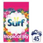 Surf Tropical Lily Washing Powder 45 Washes 2.25kg