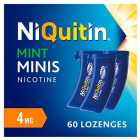NiQuitin Mint 4mg Lozenges Nicotine 60 Lozenges