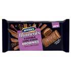 McVities Moments Chocolate Fudge Brownie Cake Bar 5 per pack