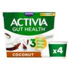 Activia Limited Edition Tropical Coconut 4 x 115g