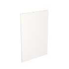 KitchenKIT Base 65cm J-Pull End Panel - Gloss White