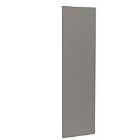 KitchenKIT Slab 65cm Wall End Panel - Gloss Dust Grey