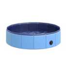 PawHut Indoor Outdoor 80cm Pet Pool - Blue