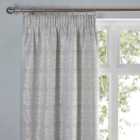 Molly White Pencil Pleat Curtains