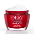 Olay Regenerist Ultra Rich Fragrance Free Day Cream 50ml