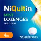 NiQuitin Mint 4mg Lozenges Nicotine 72 Lozenges 72 per pack