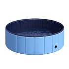 PawHut Indoor Outdoor 100cm Pet Pool - Blue