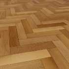 W by Woodpecker Chateau Oak 14mm Herringbone Parquet Engineered Wood Flooring - 1.296m2