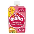 For Aisha Jamaican Jerk Chicken Baby Pouch 7m+ 130g