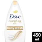 Dove Silk Glow Body Wash Shower Gel 450ml